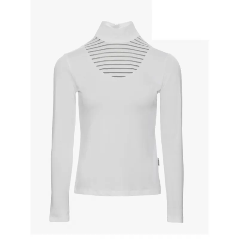 Horseware New Lisa Technical Long Sleeve Competition Shirt - White